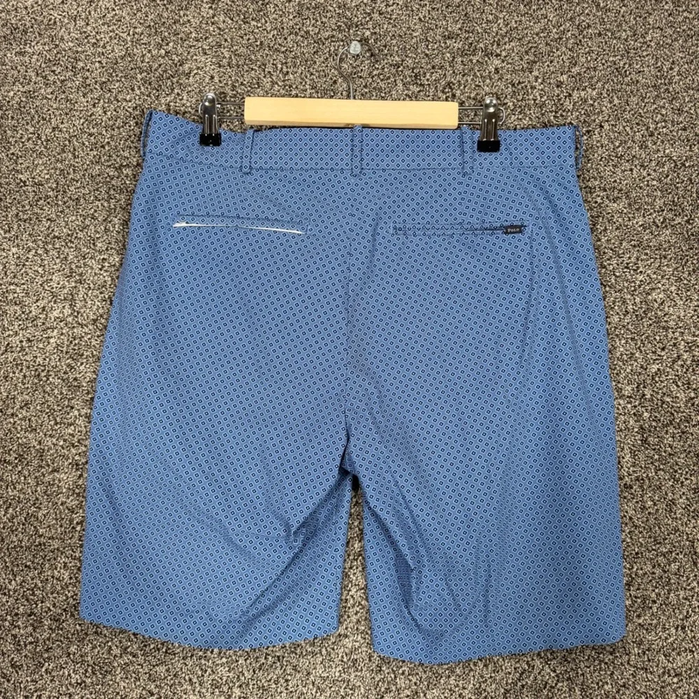 Polo Golf Ralph Lauren Shorts Mens 34/10 Blue AOP Lined Wicking Stretch Swim